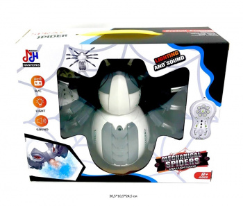 Паук на р/у арт. 128A-30 Интерактивный свет, звук, пар в кор._ Паук на р/у арт. 128A-30 Интерактивный свет, звук, пар в кор._