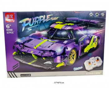 Конструктор арт. 8398 Автомобиль 917 дет. на р/у в кор.•~ Конструктор арт. 8398 Автомобиль 917 дет. на р/у в кор.•~