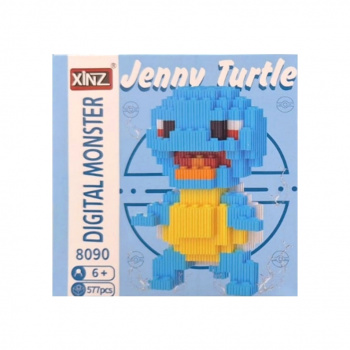 Конструктор арт. 8090 Микро Черепаха синяя 577 дет. в кор.| Конструктор арт. 8090 Микро Черепаха синяя 577 дет. в кор.|