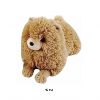 им Собака арт. 18113-2-209 Бежевая пушистая лежит 60 см в пак. им Собака арт. 18113-2-209 Бежевая пушистая лежит 60 см в пак.