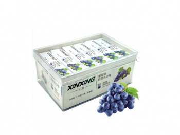 Конфета арт. 802146/802122-3 Жевательная "Виноград" 17 г 30 шт. в кор.*