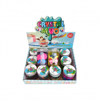 Лизун арт. RF-145 Банка "Бабочка" 150 г 7,5*5,5 см (12 шт.) шоубокс Лизун арт. RF-145 Банка "Бабочка" 150 г 7,5*5,5 см (12 шт.) шоубокс