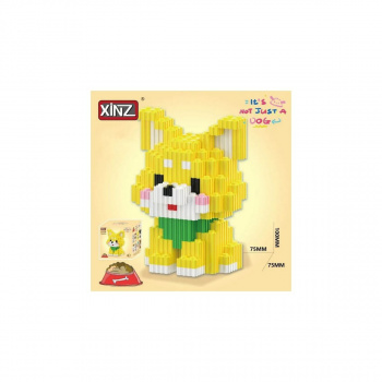 Конструктор арт. 8309 Микро Собака рыжая 596 дет. в кор.| Конструктор арт. 8309 Микро Собака рыжая 596 дет. в кор.|