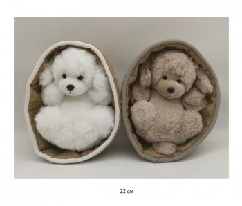 им Собака арт. 209829 В корзинке цвета микс 22 см в пак. им Собака арт. 209829 В корзинке цвета микс 22 см в пак.