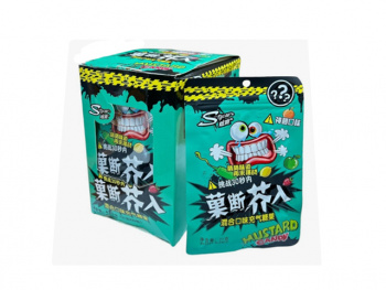 Конфета арт. 400917 Шипучка Фруктово-горчичная вкусы микс 21 г в пак. 20 шт. в кор.'#