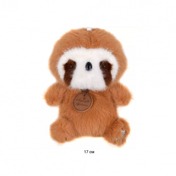 им Ленивец арт. YE251025-4 С медальоном 17 см в пак.) им Ленивец арт. YE251025-4 С медальоном 17 см в пак.)