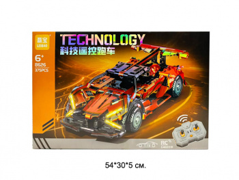 Конструктор арт. 8626 Автомобиль на р/у 375 дет. в кор.•