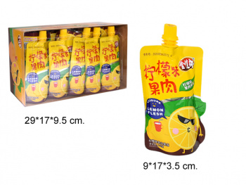 Желе арт. 300592/300561 "Лимон" 110 г в пауче 20 шт. в кор.